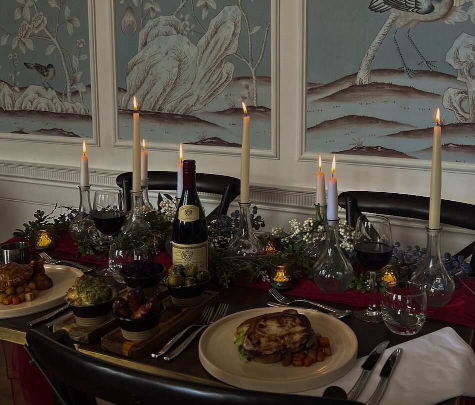 christmas party venue with stunning interiors and delicious festive feasting menu